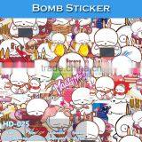 HD-027 CARLIKE Air Bubble Free Bomb Sticker Car Wrap Material thumbnail-3