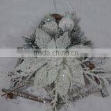 Wooden Ornament With White Foam Ball thumbnail-1