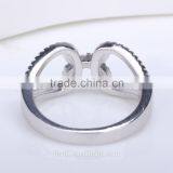 Latest Gold Finger Ring Designs for Girls Fashion Sterling Silver Ring thumbnail-5