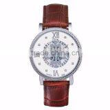 3ATM Chinese Mechanical Mens Quartz Watch,mens Leather Mechanical Wrist Watches thumbnail-6
