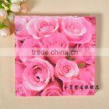 Sales Promotion , Restaurant, Wedding, Party Festival Etc Decoration Rose Napkin Tissue