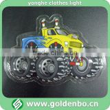 Tractor pattern garment decoration PVC light