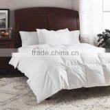 All Season Cotton Dobby Striped White Down Comforter thumbnail-1