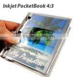 Festival Gift:Mini-color portable inkjet DIY pocket photo memory album 4:3 (self-adhesive sheets,PVC cover; DIY Album&Calendar)