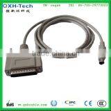 High Quality Mini Din9 DB Connector DB25 to Mini Din Adapter Cable thumbnail-1
