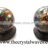 Chakra Chips Orgone Ball / Sphere thumbnail-1