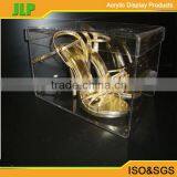 Pop Praticial Acrylic Shoe Display Boxes,plastic Shoe Box