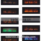 Wall Mounted White Corner Electric Fireplace Heater thumbnail-5