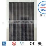 Mono black solar module black solar panel 180W-200W with 125*125 solar cell for solar power system home/commercial use