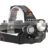 A-OK 3x CREE XM-L T6 LED Headlight 3T6 Headlamp thumbnail-4