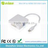 Mini Display Port Thunderbolt to DVI VGA HDMI Adapter Cable thumbnail-1