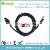 USB to Serial RJ45 Cable for Console thumbnail-3
