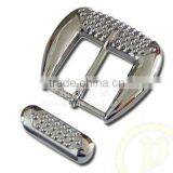 Rhinestone Pin Belt Buckle With Clip