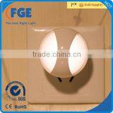 CE GS ROHS Intelligent Light Sensor European Plug in Night Light