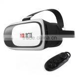 Google Cardboard VR Glasses Virtual Reality 3D VR Glasses VR Headset With Bluetooth Remote Controller thumbnail-3