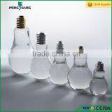 100ml/250ml/300ml/400ml/750ml Bulb Shape Strange Shape Glass Drinking Bottles for Beverage With Caps Wholesale thumbnail-2