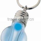 Promotional Wholesale Custom Bulb Shape LED Keychain