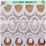 Elegant Style With White Pattern Indian Lace Embroidery Fabric for Weeding Dress thumbnail-3
