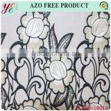New Style Vintage Patten Rayon Fabric With Cutwork Embroidery thumbnail-3