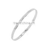 Memories Bangles With Customize Design Word 'LOVE AND LIGHT' With 4mm/7mm Width