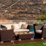 Hot Sale Garden Sofa Set - Antique Synthetic Rattan Sofa Furniture - Patio Garden Furniture thumbnail-1