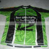 100% Polyester DryFit Custom Sublimation cycling jerseys