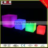 Club and Bar Used Glowing Furniture LED Cube LED Sitting Cube With RGB Light Glowing