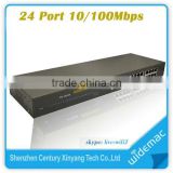 China 24 port network switch manufacturer (WD-1024R)