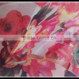 2015 Customize Flower Transfer Organza Printed Fabric ForFashion Dress thumbnail-5