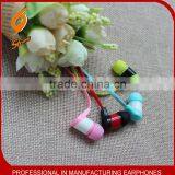 Colorful Earphones For Mobile,Flat Cable Earphone. thumbnail-5