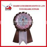 Wholesale Trade Show Use Award Satin Ribbons Rosettes thumbnail-4