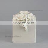 BSCI SEDEX Audit Hot Sale Butterfly Design Ceramic Flower Fragrance Diffuser For Home and Office thumbnail-4