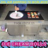 2015 Fedex To Worlwide Lestars Manufacturer Of Frozen Yogurt With Real Fruits Thailand Fried Ice Cream Machine