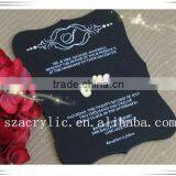 3mm Imported Black Acrylic With High Quality Material Wedding Invitation Card thumbnail-1