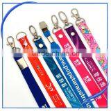 Wholesale Polyester Custom Neck Strap Key Chain