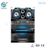 10 inch professional amplifier for stage outdoor with Led light MZ-102