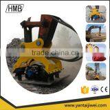 Low Noise and High Vibrate Hydraulic Vibrating Plate Compactor thumbnail-3