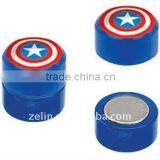 Fake Non-piercing Magnetic Plug Blue Star Logo Body Piercing Jewelry thumbnail-1