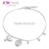 Wholesale Solid Silver Vintage Charm Bracelet Bohemian Bracelet thumbnail-1