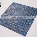 SMH10 Building Materials Mosaic Wholesale Columns Mosaic Goldline Glass Mosaic thumbnail-1