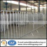 Easy Connected Galvanised Metal Tube Event Barriers Temporary Fence Panels