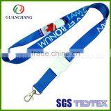 2015 New Products Printed Logo Lanyards With Metal Hook thumbnail-2