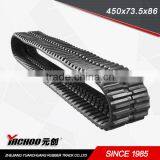 Construction Machinery Parts Rubber Track for Vehicles (450*86*59SB) thumbnail-1