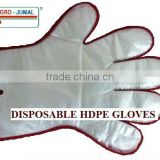 disposable HDPE gloves