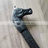 HORSE HEAD HANDLE RIDING WHIP PLASTIC HORSE HEAD WHIP HORSE HEAD WHIP FOR KID,RIDING WHIP WITH PLASTIC HORSE HEAD HANDLE thumbnail-2