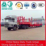 3 Axle Long Wood Transport Semi Trailer Log Truck Trailer thumbnail-1