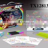 Kids 3D Magic Drawing Writing Board thumbnail-4