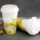 China Manufacture Wholesale Custom High Quality Hot Sale Disposable Custom Printed Paper Cup thumbnail-1