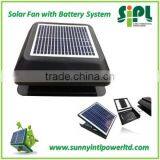 Solar Vent Fan! no Pollutionno Power Roof Ventilation Fan Solar Power Air Cooling Fan Roof Ventilation thumbnail-2