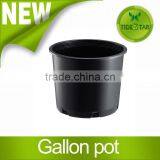 HOT SALE PP Environmental Black Plastic Nursery Flower Pot thumbnail-1